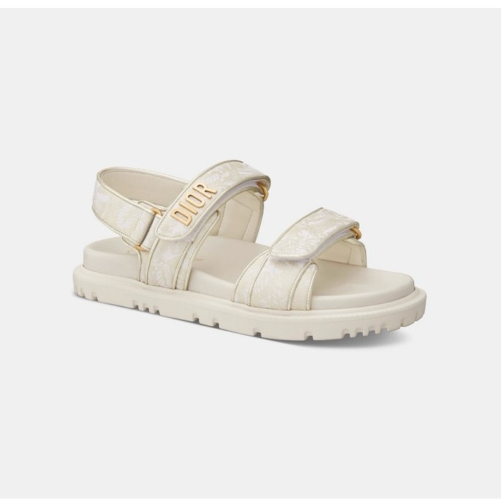 Brand New! Dior Act Sandal Technical Fabric Butterfly Print  OFFER 25%OFF